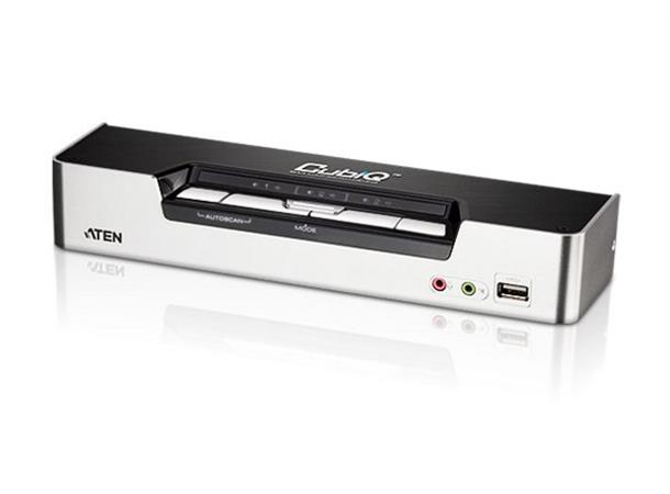 Aten KVM Switch 4-Port HDMI HDMI USB2 4xKabel 